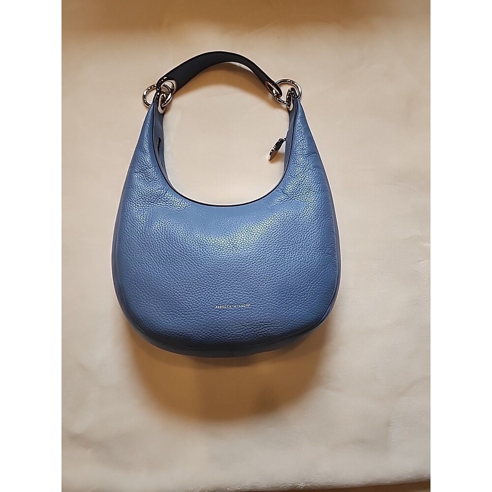 REBECCA MINKOFF SophiaBlue Leather HANDBAG - Hobo LARGE SIZE
